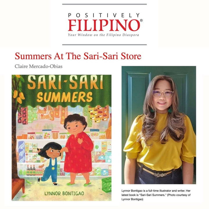 Sari-Sari Summers, Lynnor Bontigao, children's book, Filipino author, Filipino illustrator, #filtheshelves, article by Claire Mercado-Obias